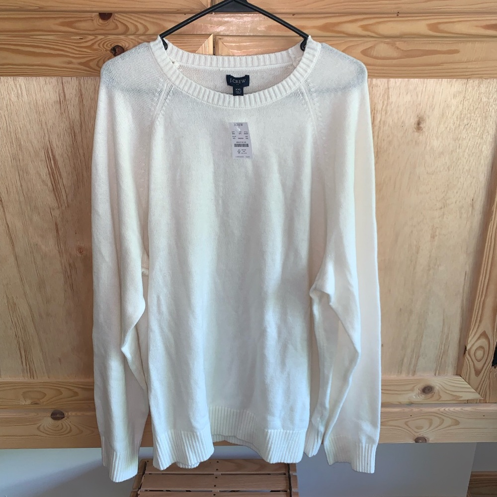 J. Crew NWT Lambswool blend crewneck sweater size XXL